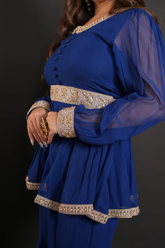 Royal Blue Co-ord Set